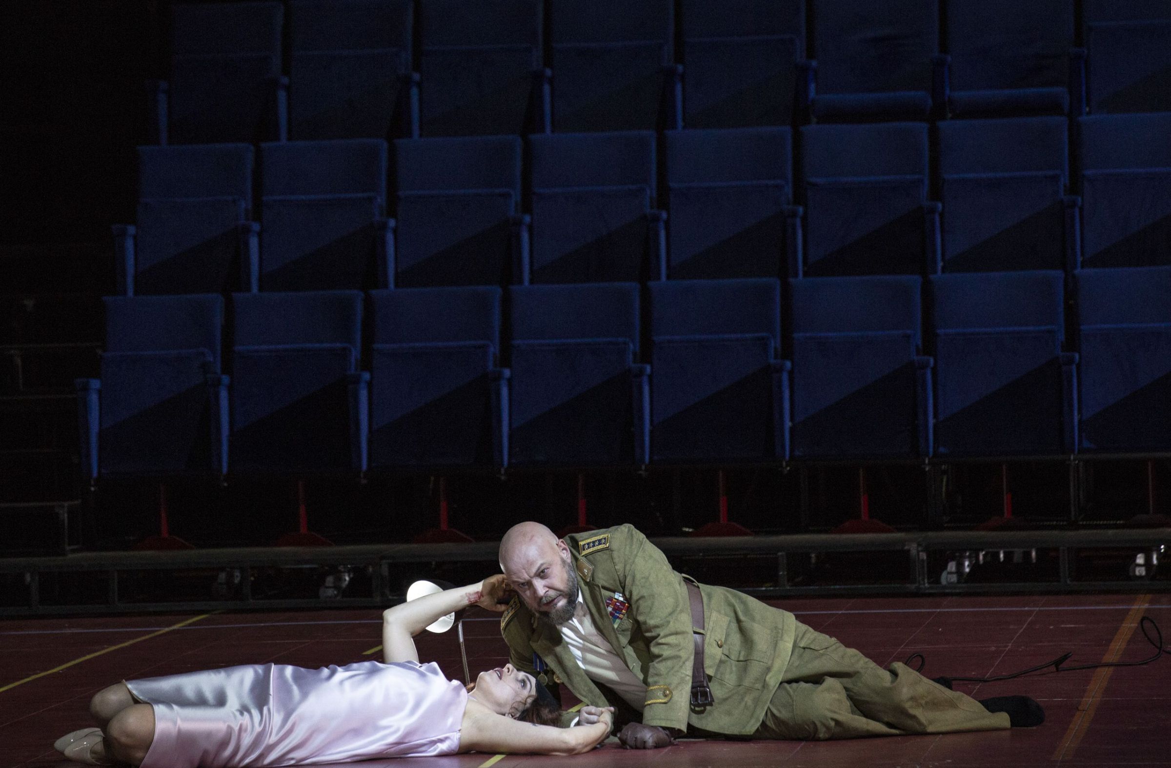 Asmik Grigorian (Lady Macbeth) und Vladislav Sulimsky (Macbeth) © SF | Bernd Uhlig