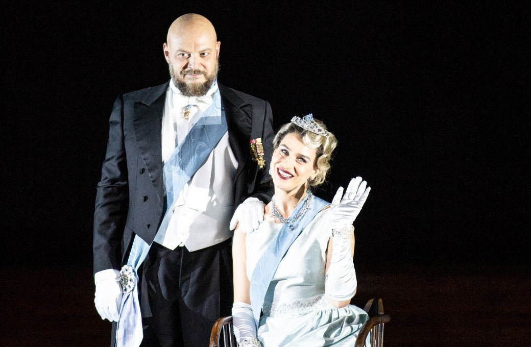 Vladislav Sulimsky (Macbeth) und Asmik Grigorian (Lady Macbeth) © SF | Bernd Uhlig