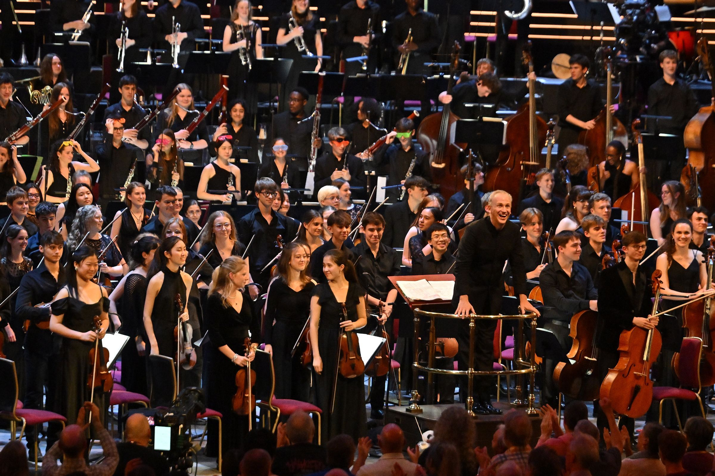 Carlos Miguel Prieto and the National Youth Orchestra of Great Britain &copy; BBC Proms | Mark Allan