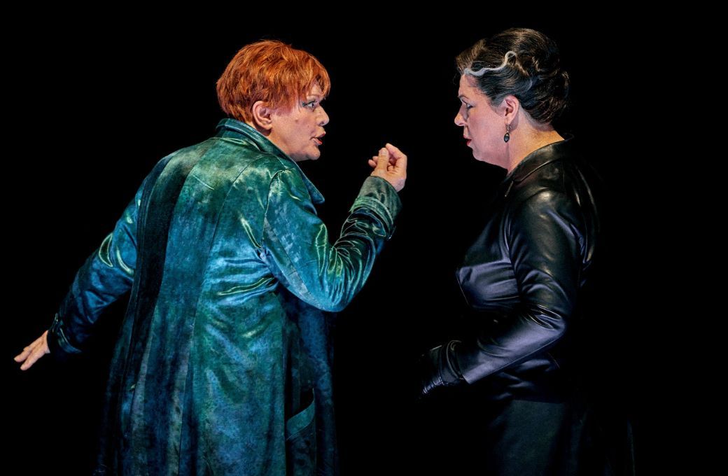 Catherine Foster (Isolde) und Christa Mayer (Brangäne) © Bayreuther Festspiele | Enrico Nawrath