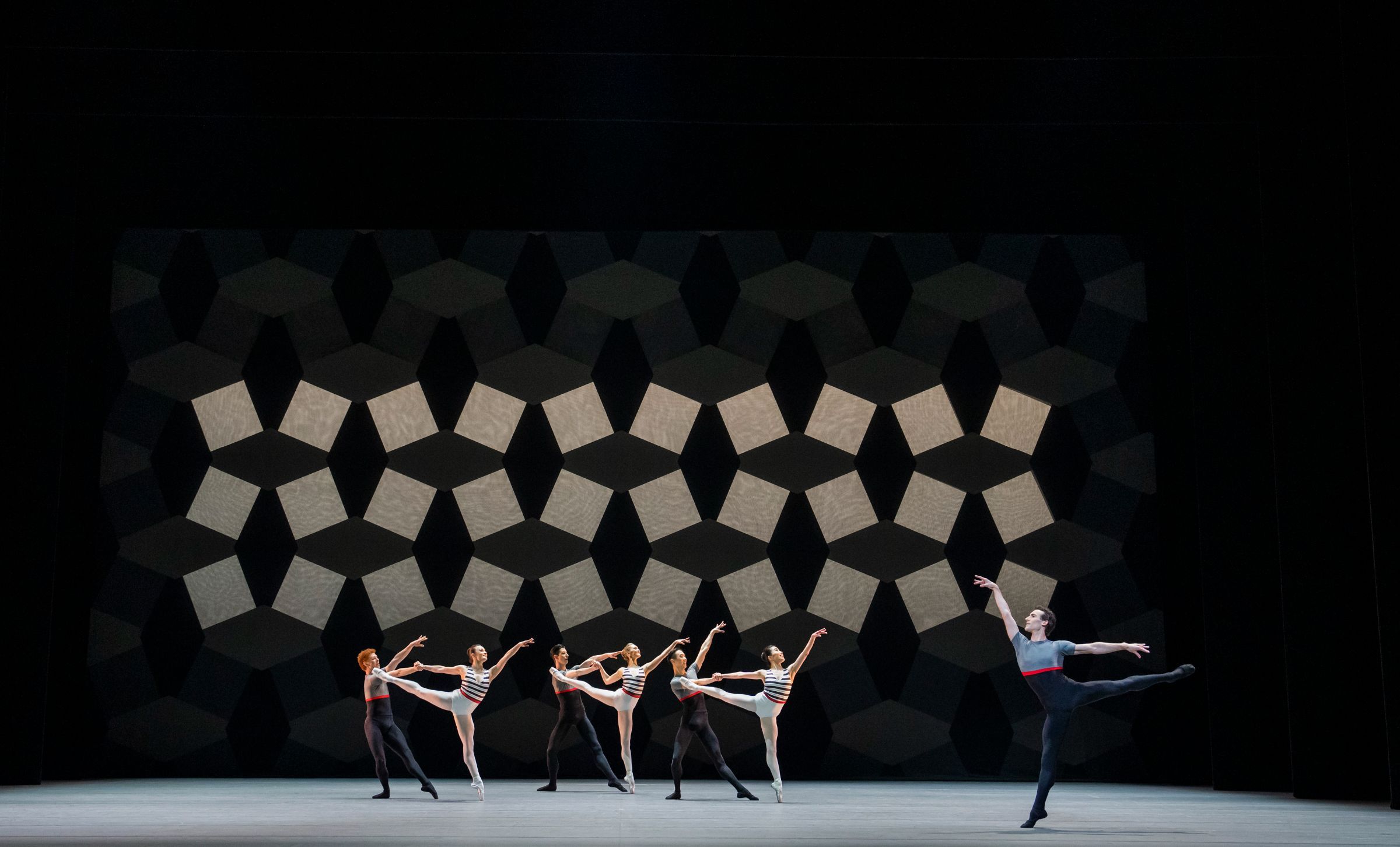 Artists of The Australian Ballet in Justin Peck's <i>Everywhere We Go</i> &copy; Tristram Kenton