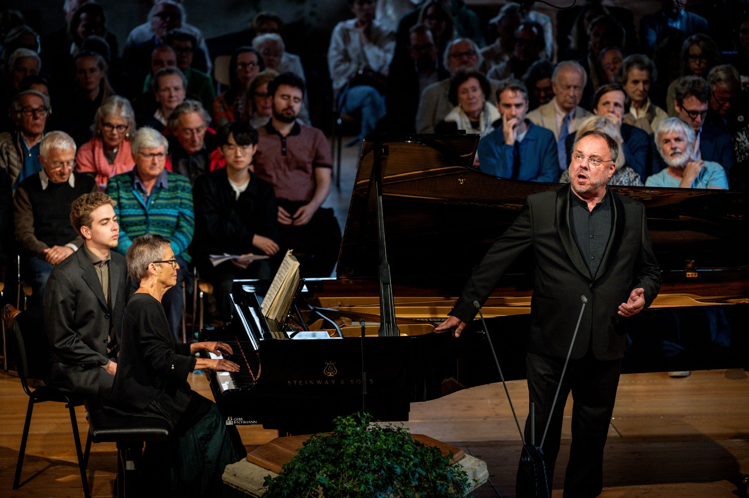 Maria João Pires et Matthias Goerne au Gstaad Menuhin Festival &copy; Raphael Faux
