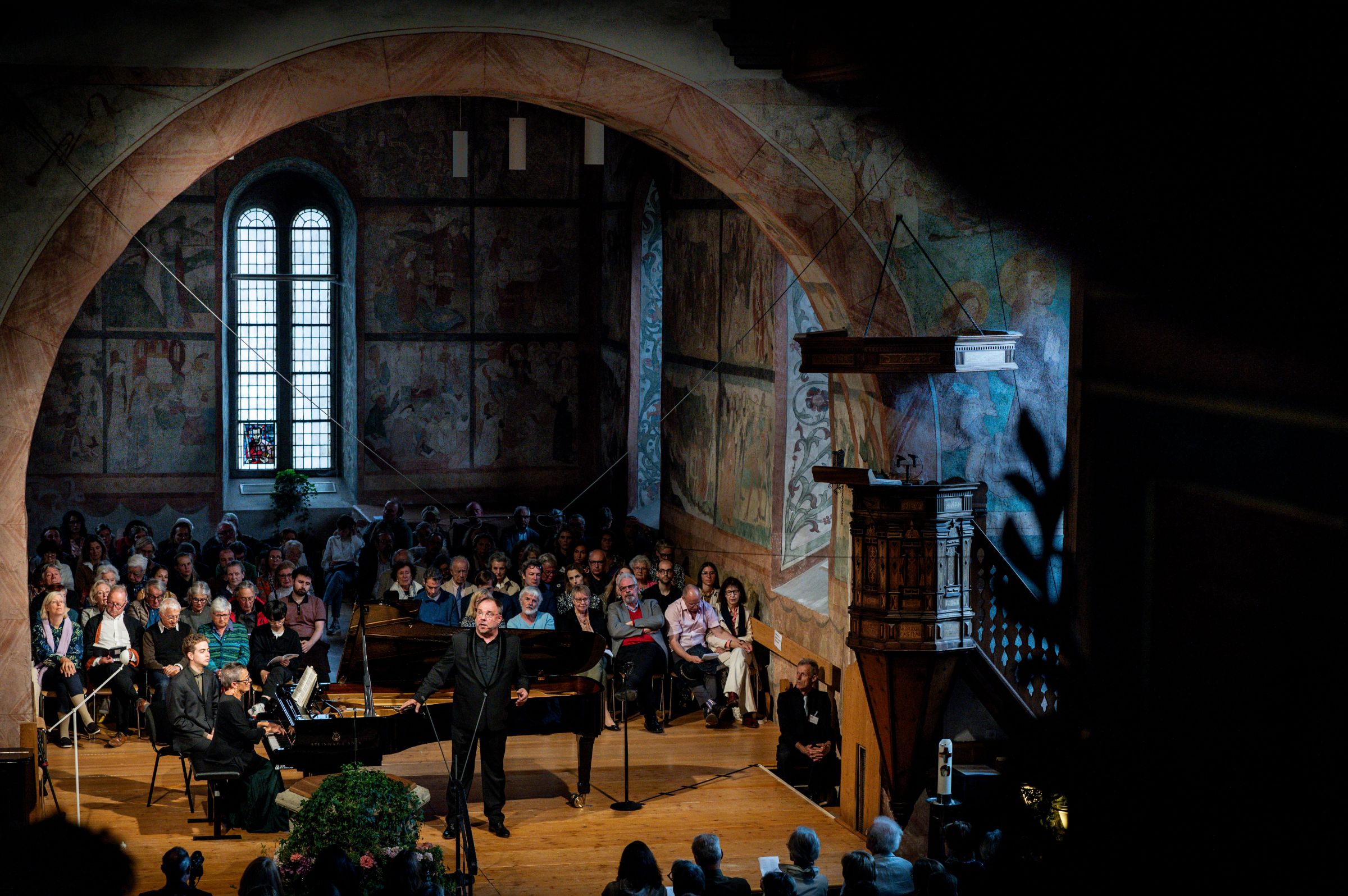 Maria João Pires et Matthias Goerne au Gstaad Menuhin Festival &copy; Raphael Faux