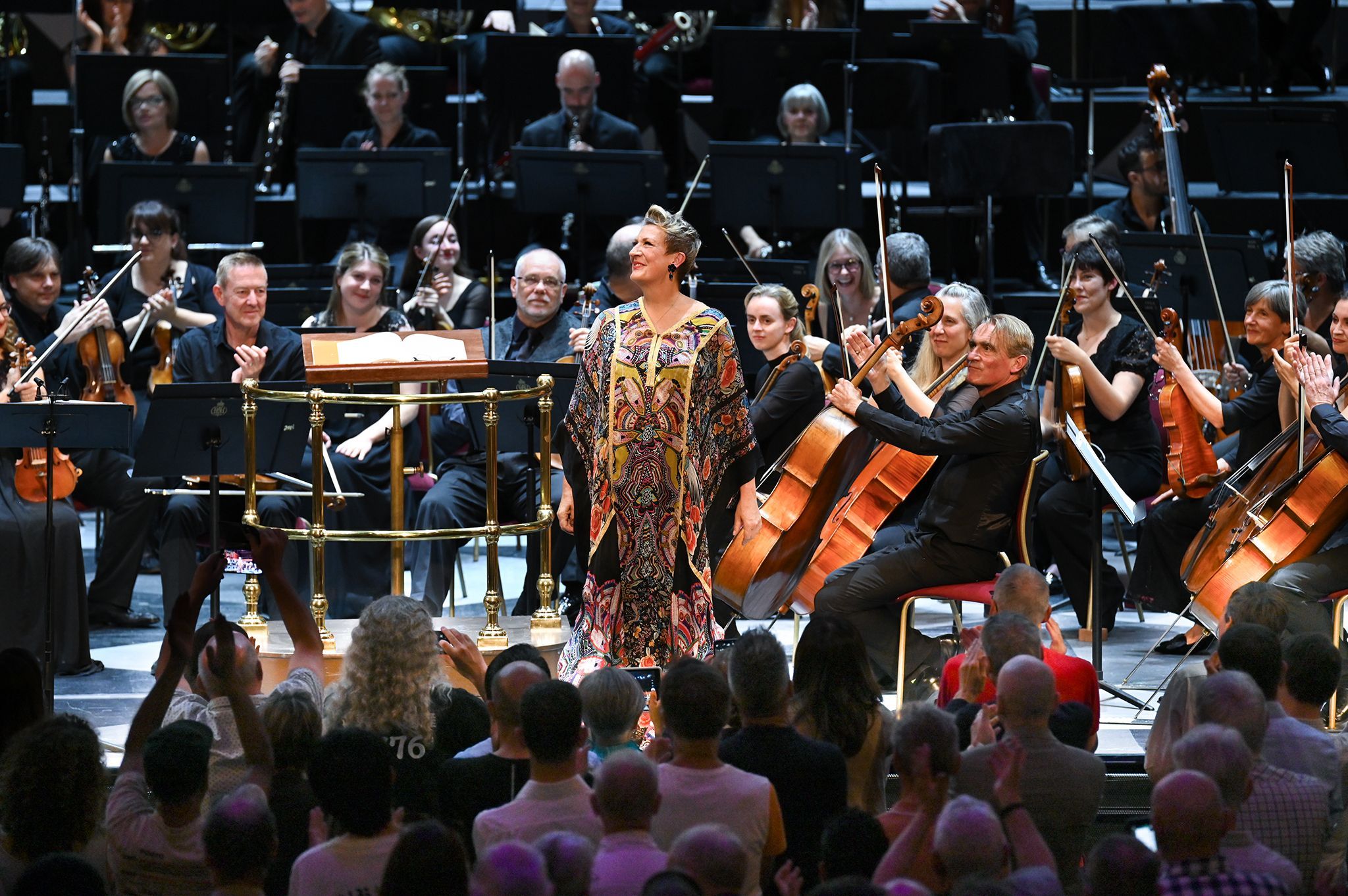 Dame Sarah Connolly and the BBC Philharmonic &copy; BBC | Chris Christodoulou