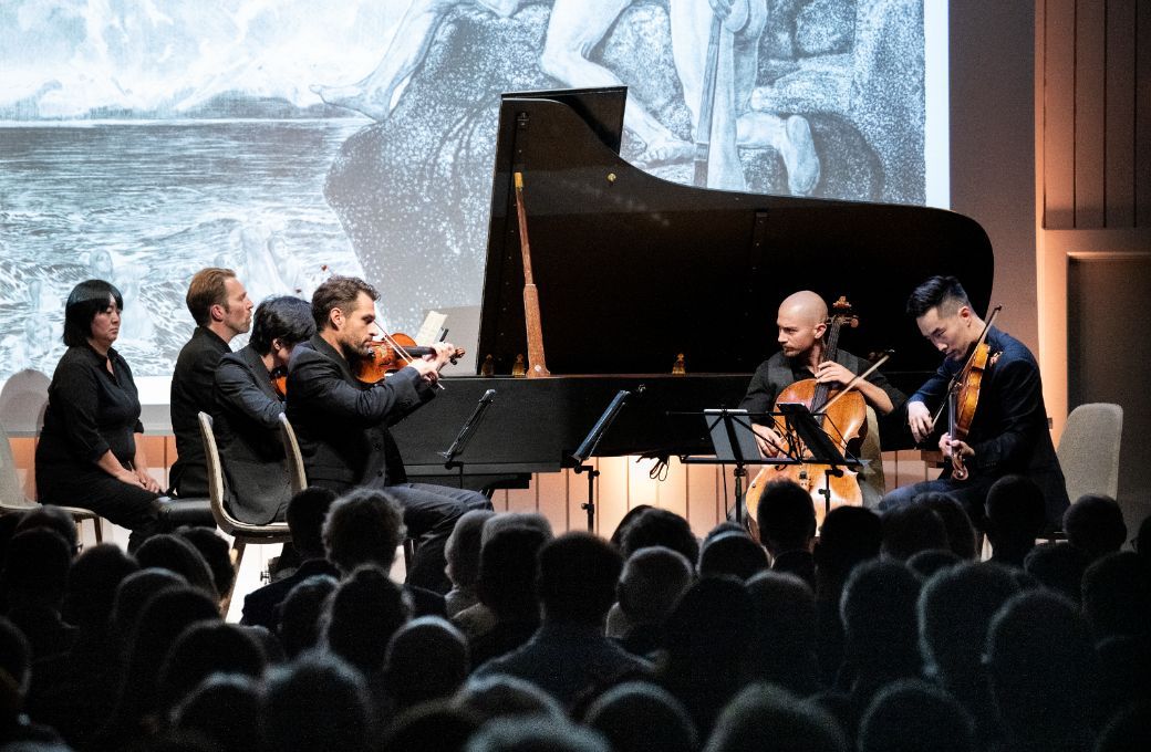 Leif Ove Andsnes et le Dover Quartet &copy; Liv Øvland