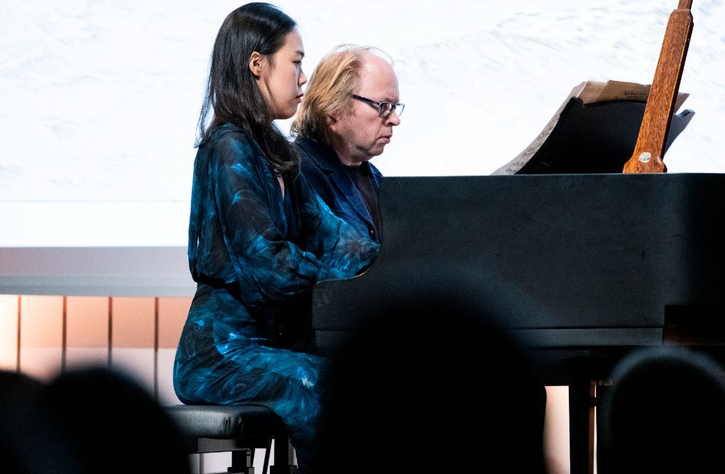 Yeol Eum Son et Roland P&ouml;ntinen &copy; Liv &Oslash;vland