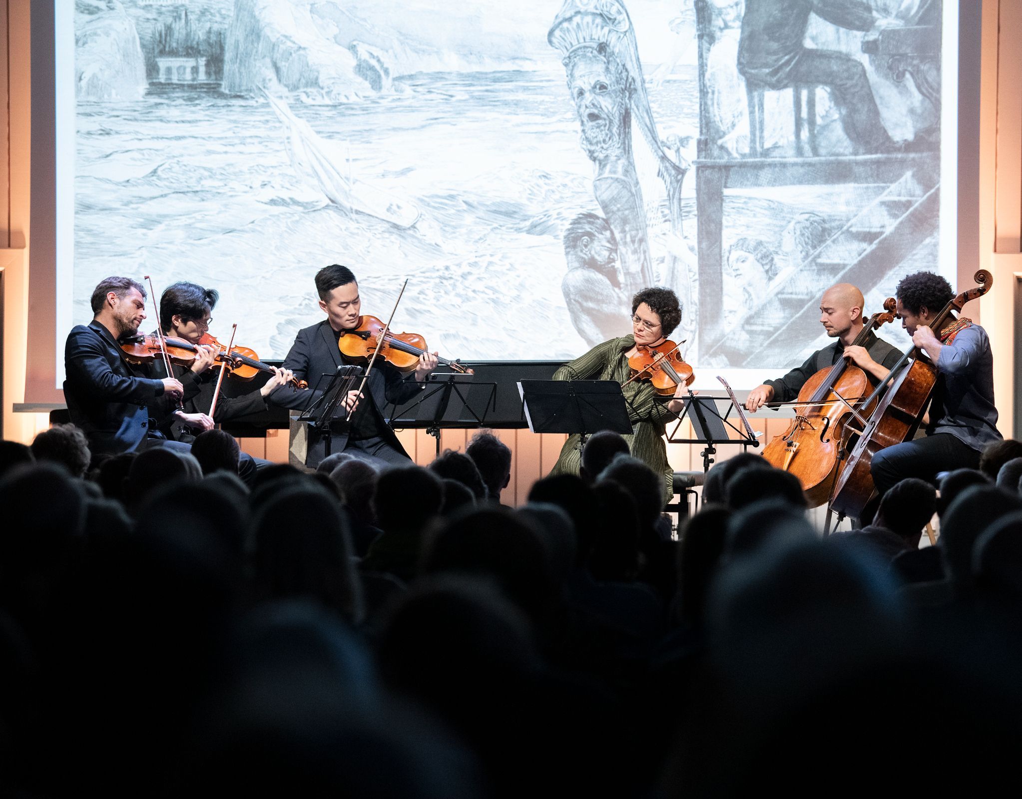 Le Dover Quartet, Tabea Zimmermann et Sheku Kanneh-Mason &copy; Liv Øvland