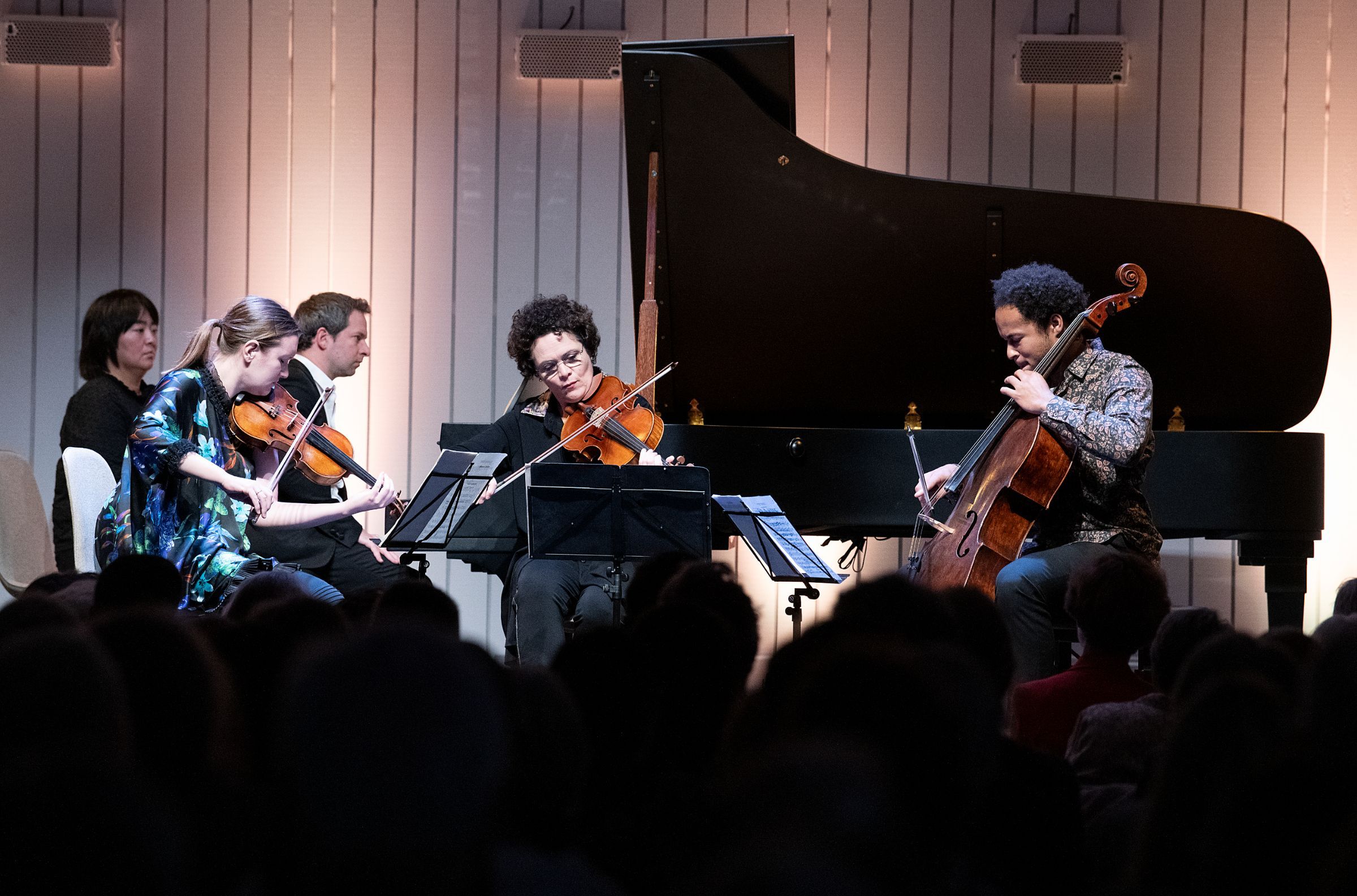 Guro Kleven Hagen, Bertrand Chamayou, Tabea Zimmermann et Sheku Kanneh-Mason &copy; Liv Øvland
