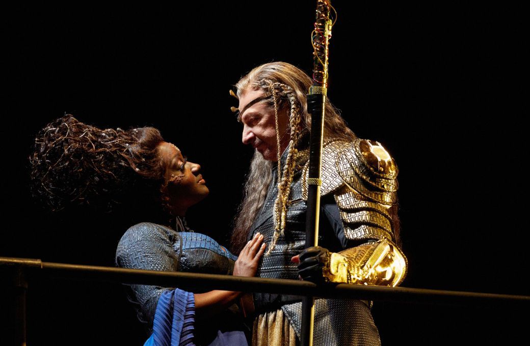Melody Wilson (Fricka), Greer Grimsley (Wotan) © Philip Newton