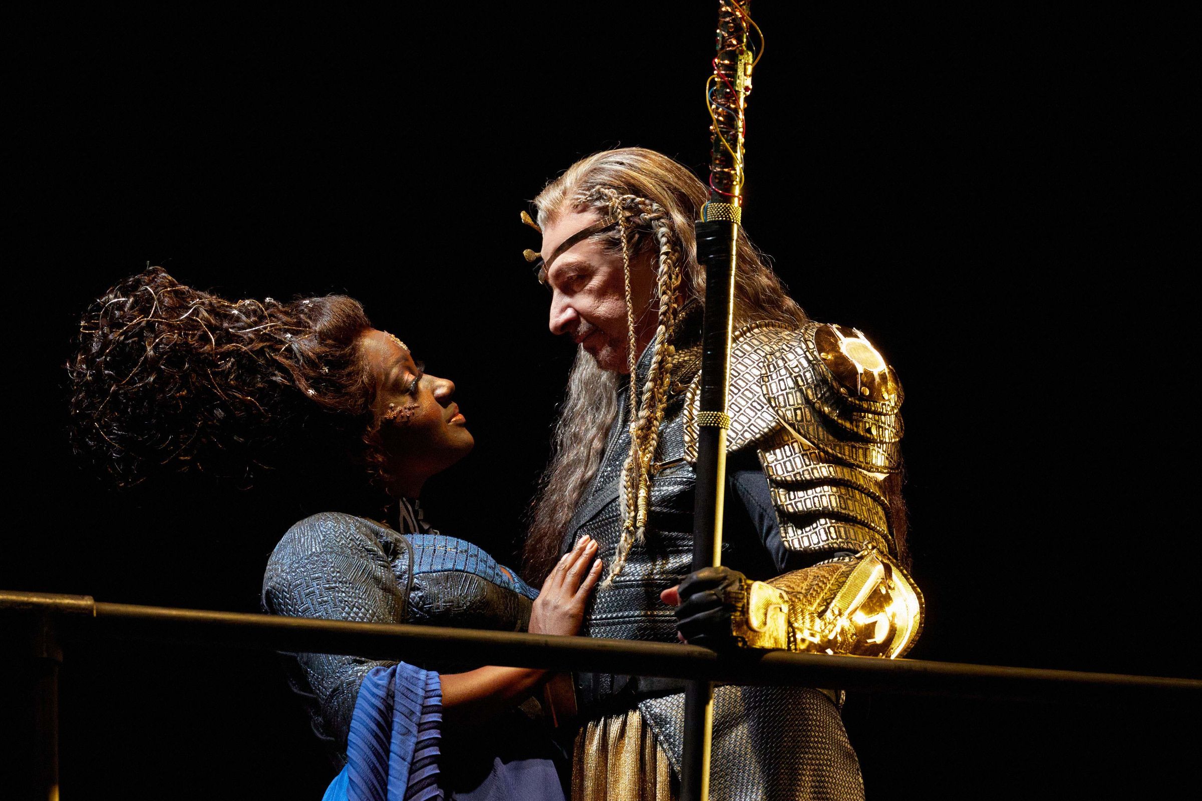 Melody Wilson (Fricka), Greer Grimsley (Wotan) © Philip Newton