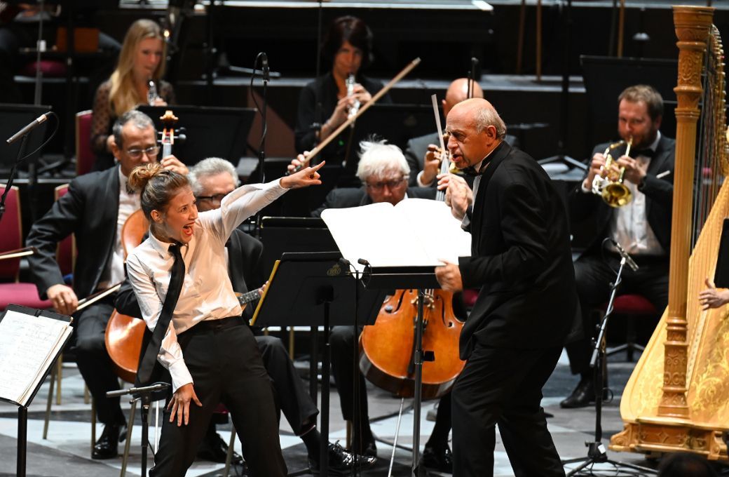 Anna-Lena Elbert, Iván Fischer &copy; BBC | Chris Christodoulou