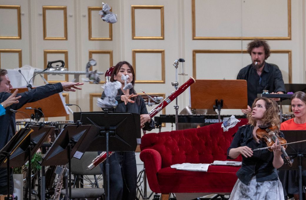 Patricia Kopatchinskaja mit der Camerata Salzburg © SF | Marco Borrelli