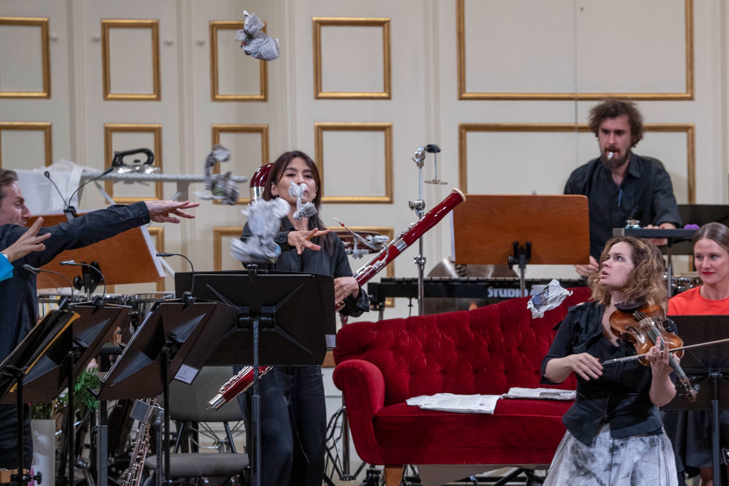 Patricia Kopatchinskaja mit der Camerata Salzburg © SF | Marco Borrelli