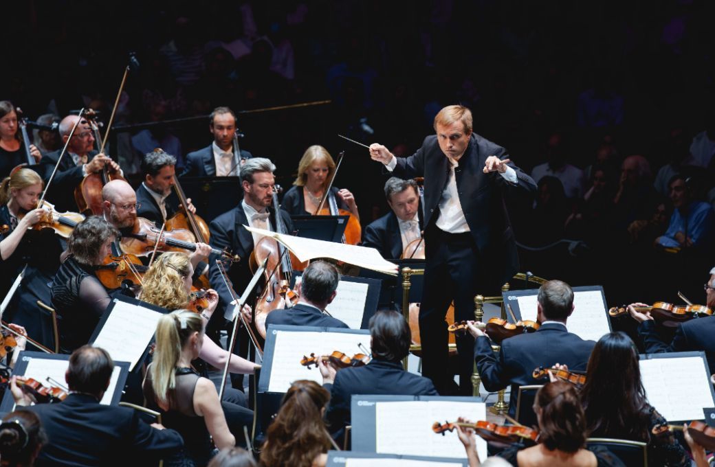Vasily Petrenko and the Royal Philharmonic Orchestra © BBC | Andy Paradise