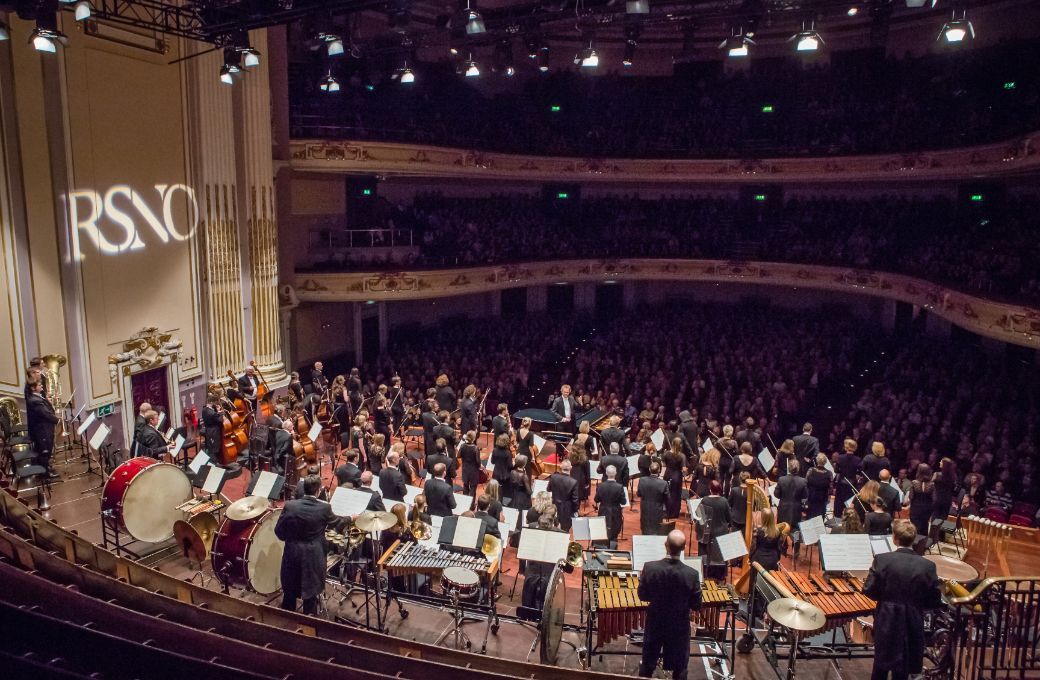 The RSNO in Usher Hall &copy; Sally Jubb