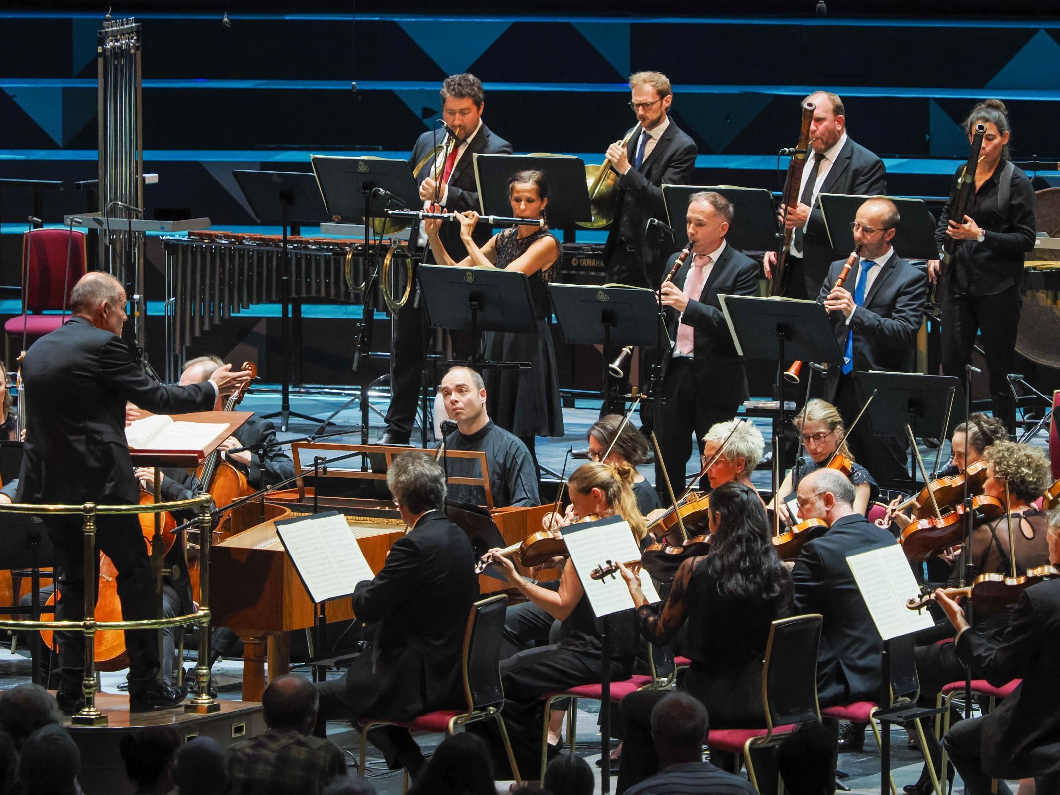 François-Xavier Roth, Alexander Melnikov and Les Siècles &copy; BBC | Sisi Burn
