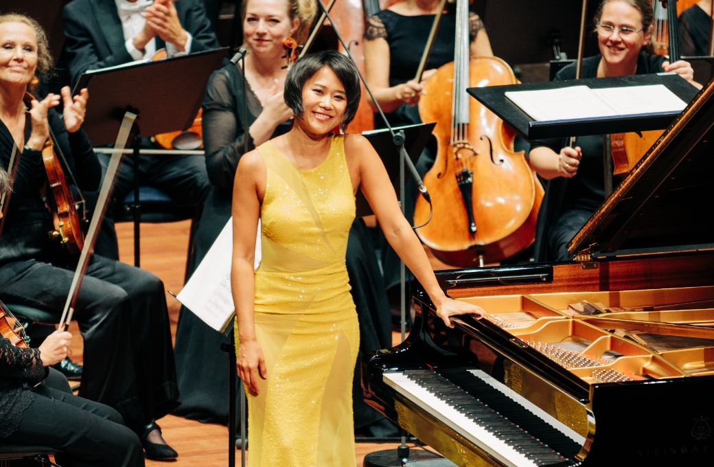 Yuja Wang and the Oslo Philharmonic &copy; Andrew Perry
