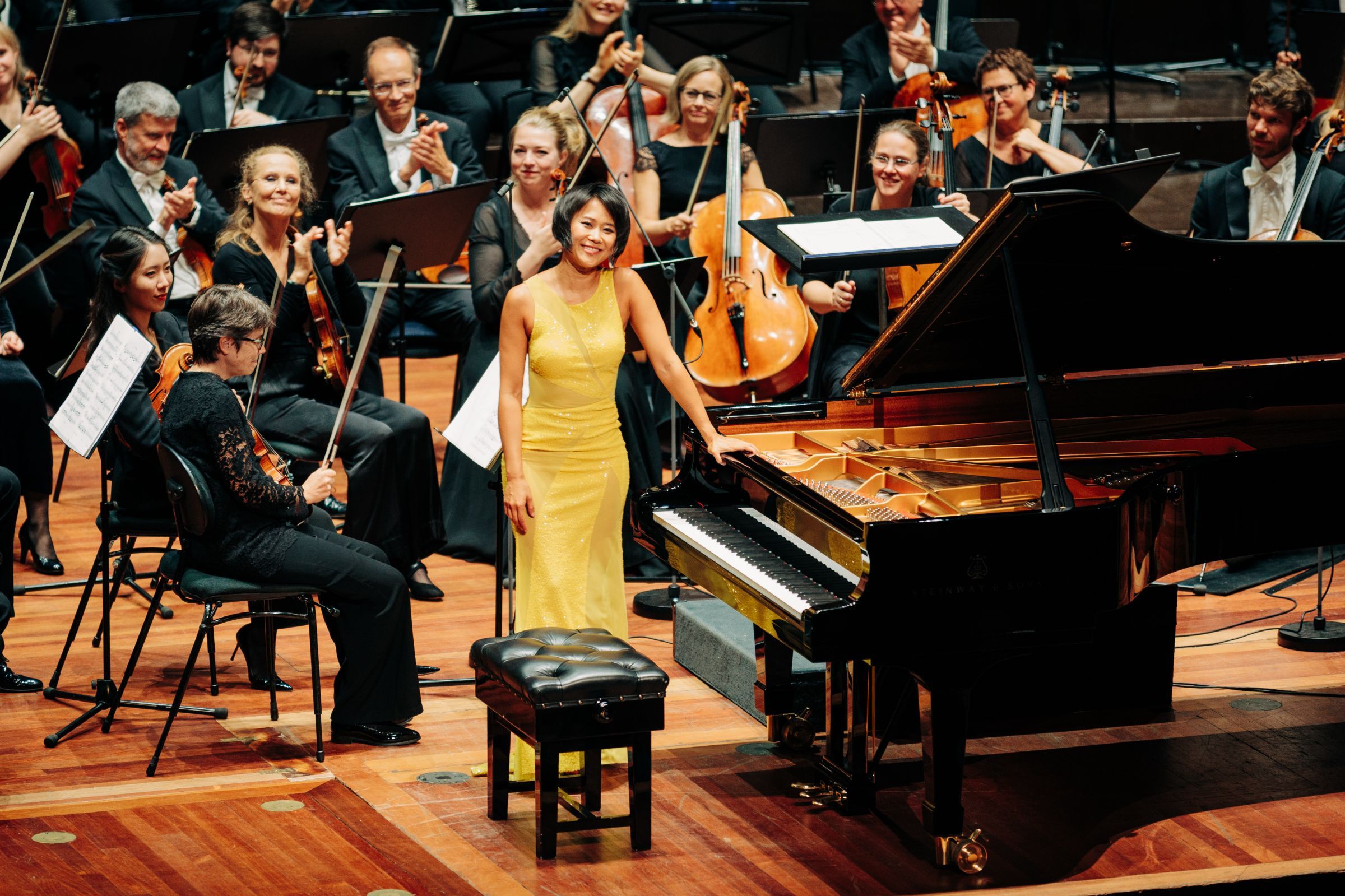Yuja Wang and the Oslo Philharmonic &copy; Andrew Perry