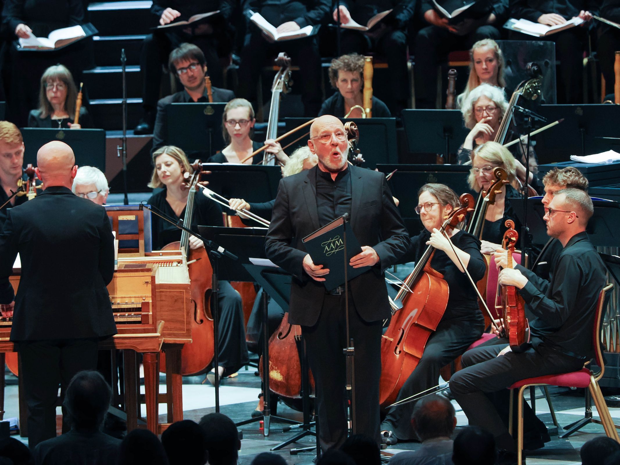 Brindley Sherratt and the Academy of Ancient Music &copy; BBC | Sisi Burn