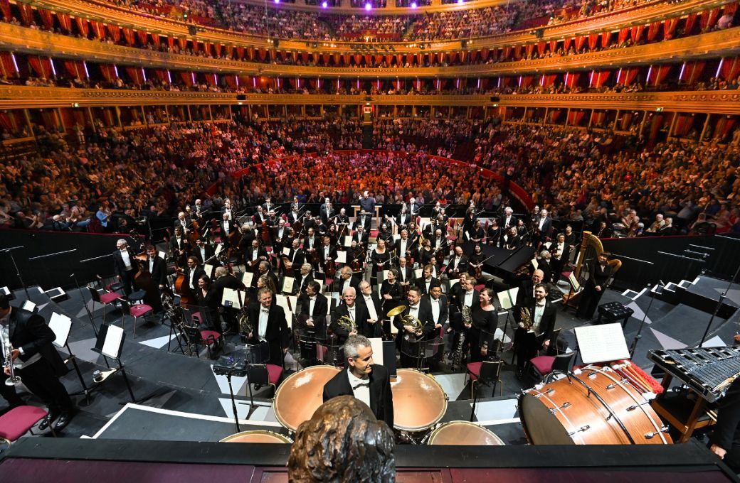 The Boston Symphony Orchestra in the Royal Albert Hall © BBC | Chris Christodoulou