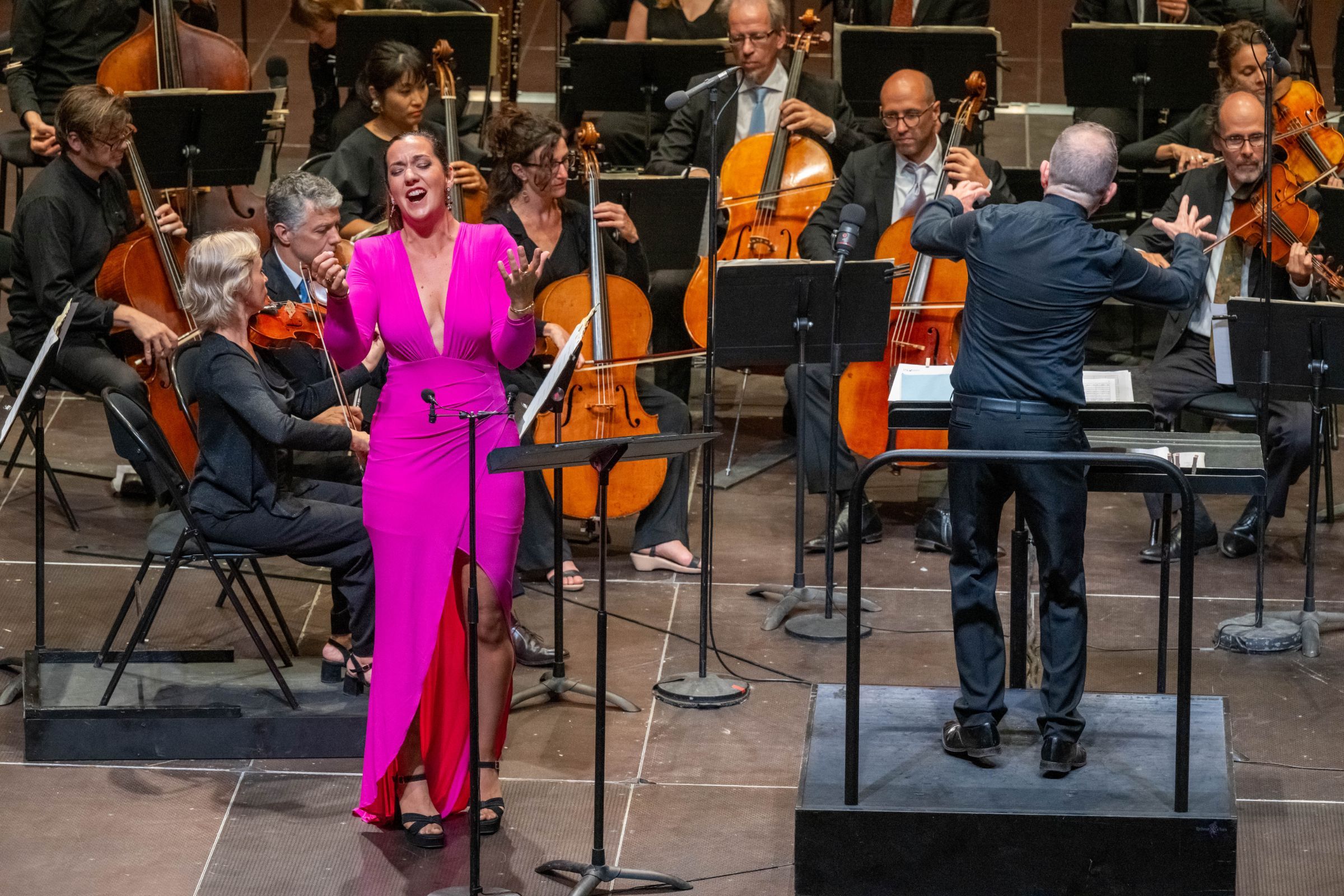 Marina Viotti, Christophe Rousset et Les Talens Lyriques © Festival Berlioz / Bruno Moussier