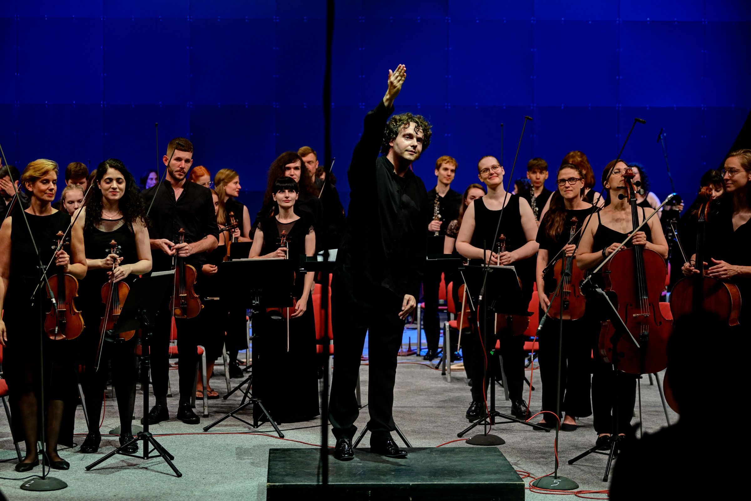 Jiří Rožeň and the Ostrava New Orchestra © Martin Popelar