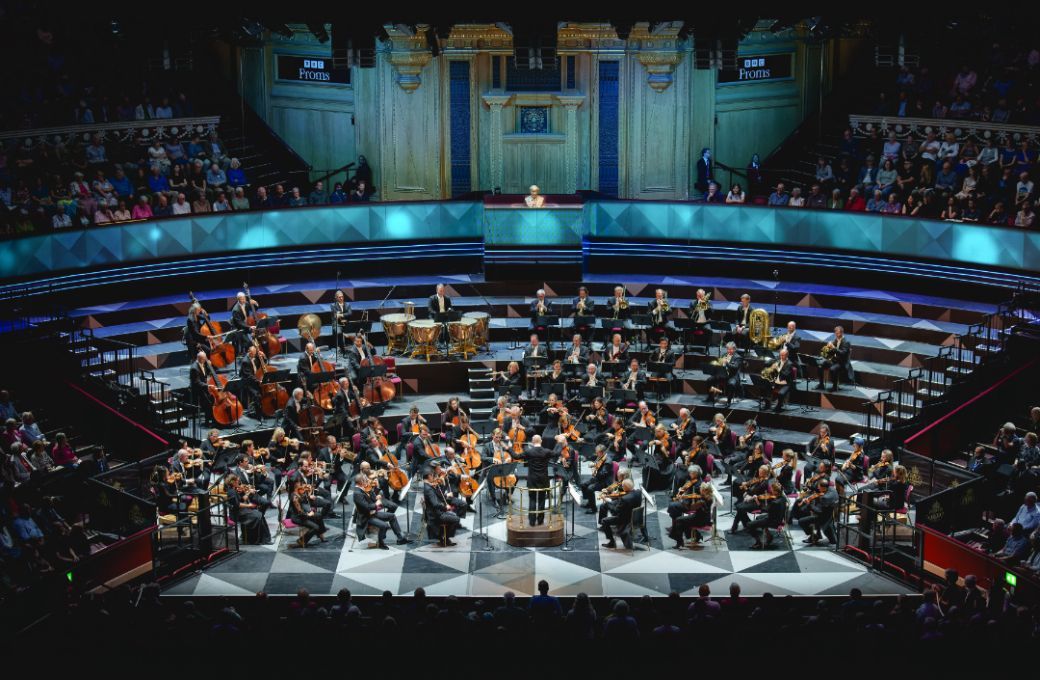 The Tonhalle-Orchester Zürich in the Royal Albert Hall © BBC | Andy Paradise