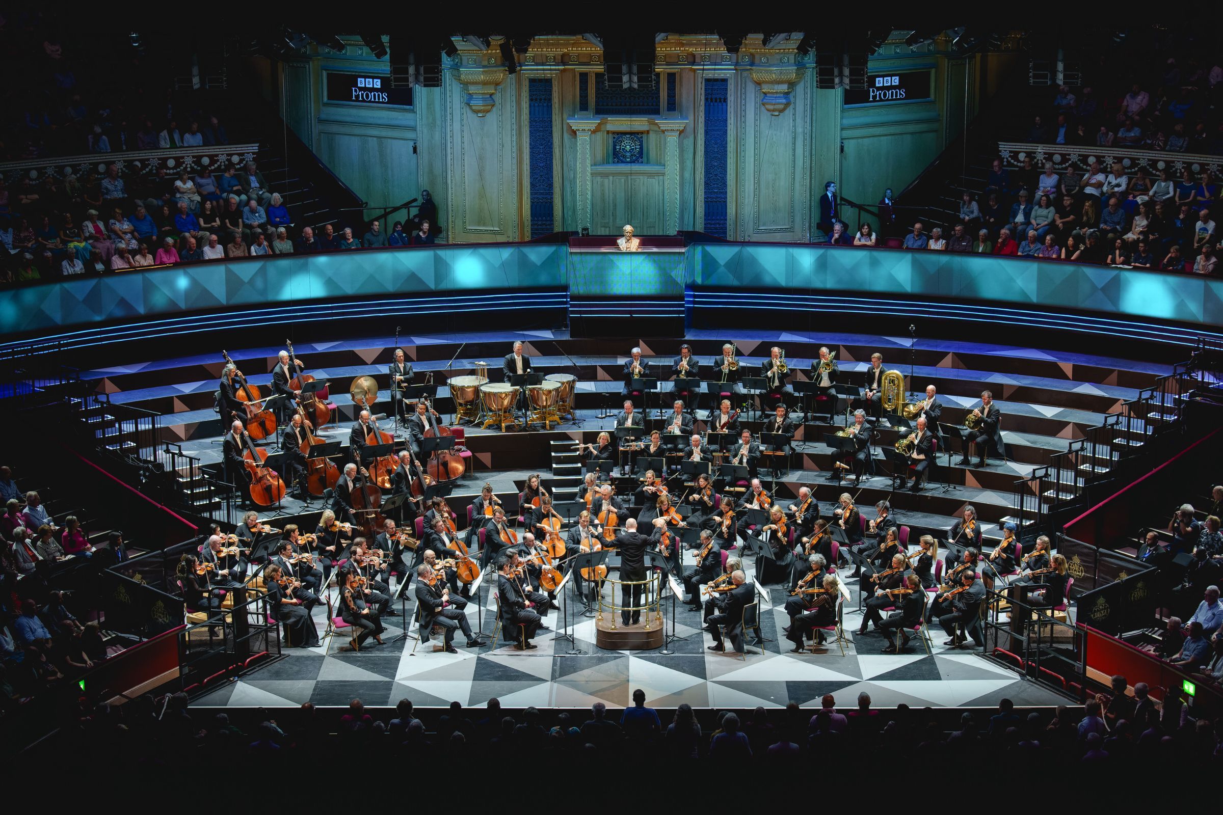 The Tonhalle-Orchester Zürich in the Royal Albert Hall © BBC | Andy Paradise