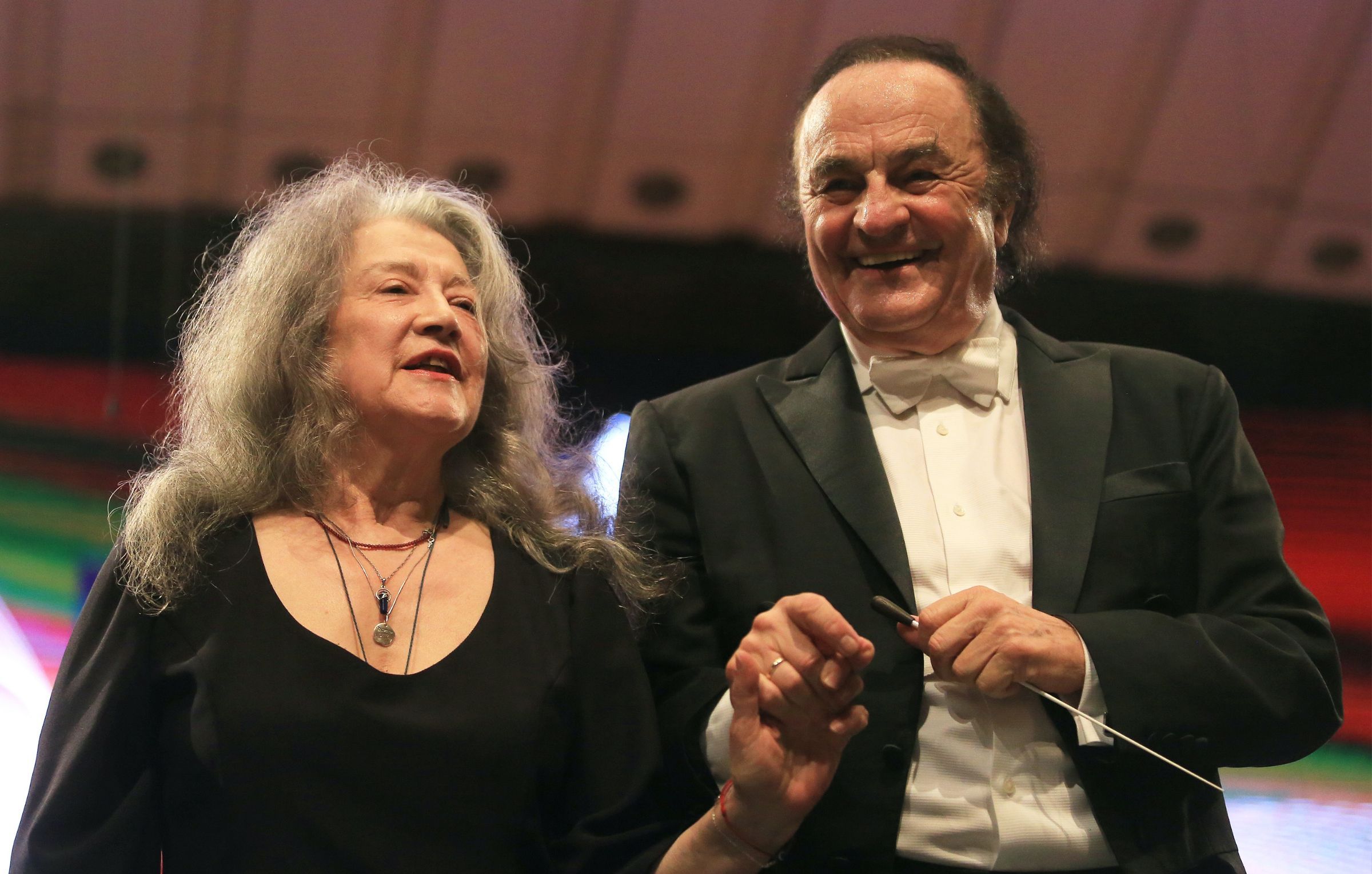 Martha Argerich and Charles Dutoit © Cătălina Filip