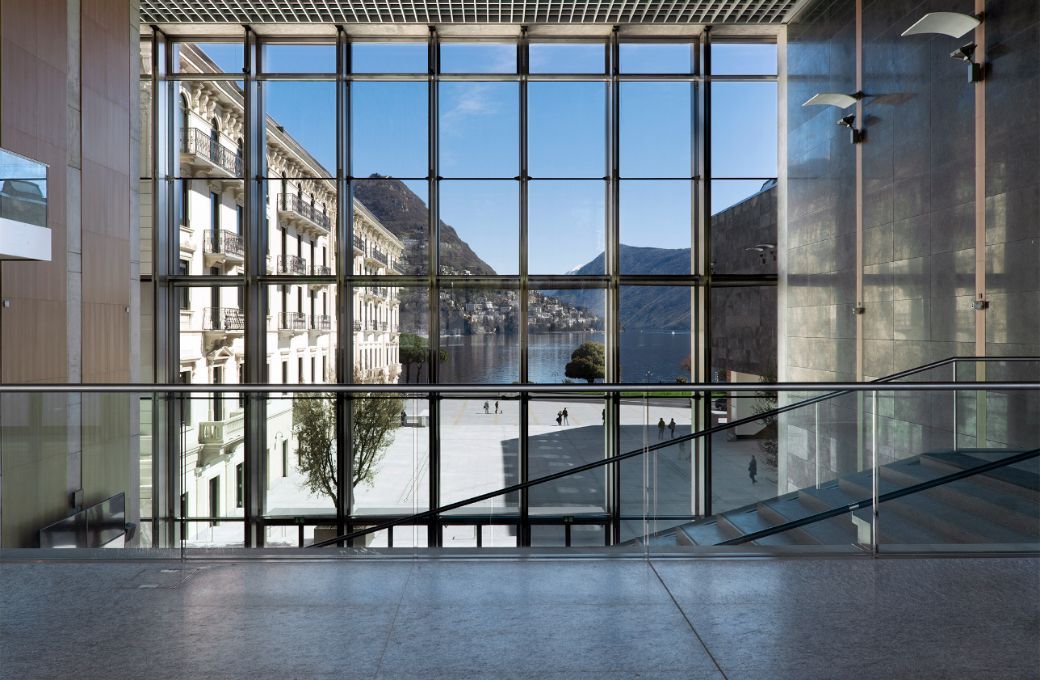 View from LAC Lugano © Studio Pagi