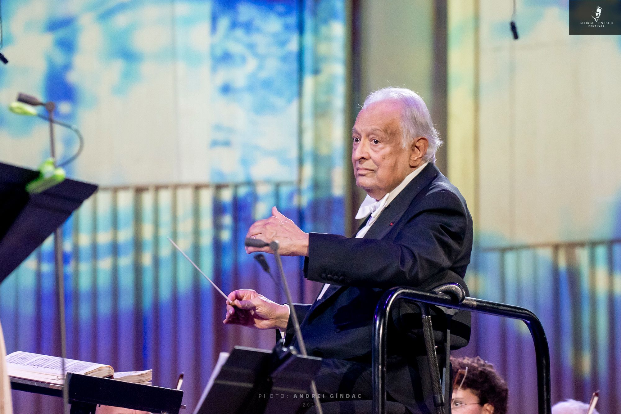 Zubin Mehta dirige <i>Otello</i> au George Enescu Festival &copy; Andrei Gîndac