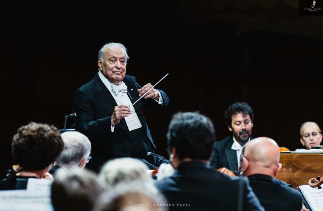 Zubin Mehta dirige la <i>Deuxième Symphonie</i> de Mahler à Bucarest &copy; Andrada Pavel