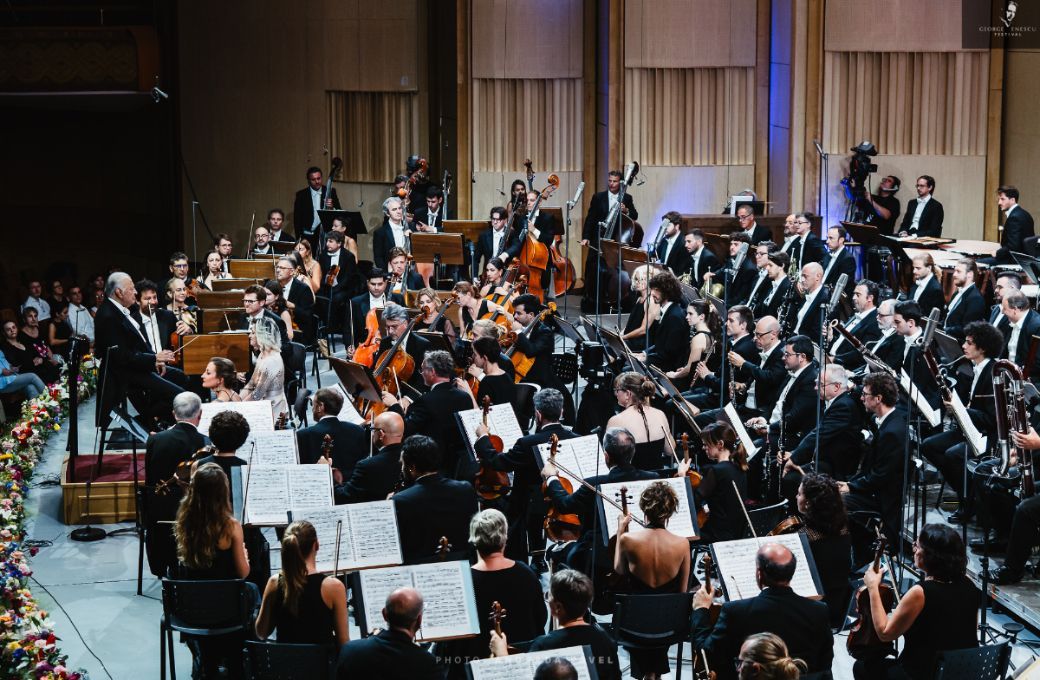 Zubin Mehta et l'Orchestra del Maggio Musicale Fiorentino à Bucarest © Andrada Pavel