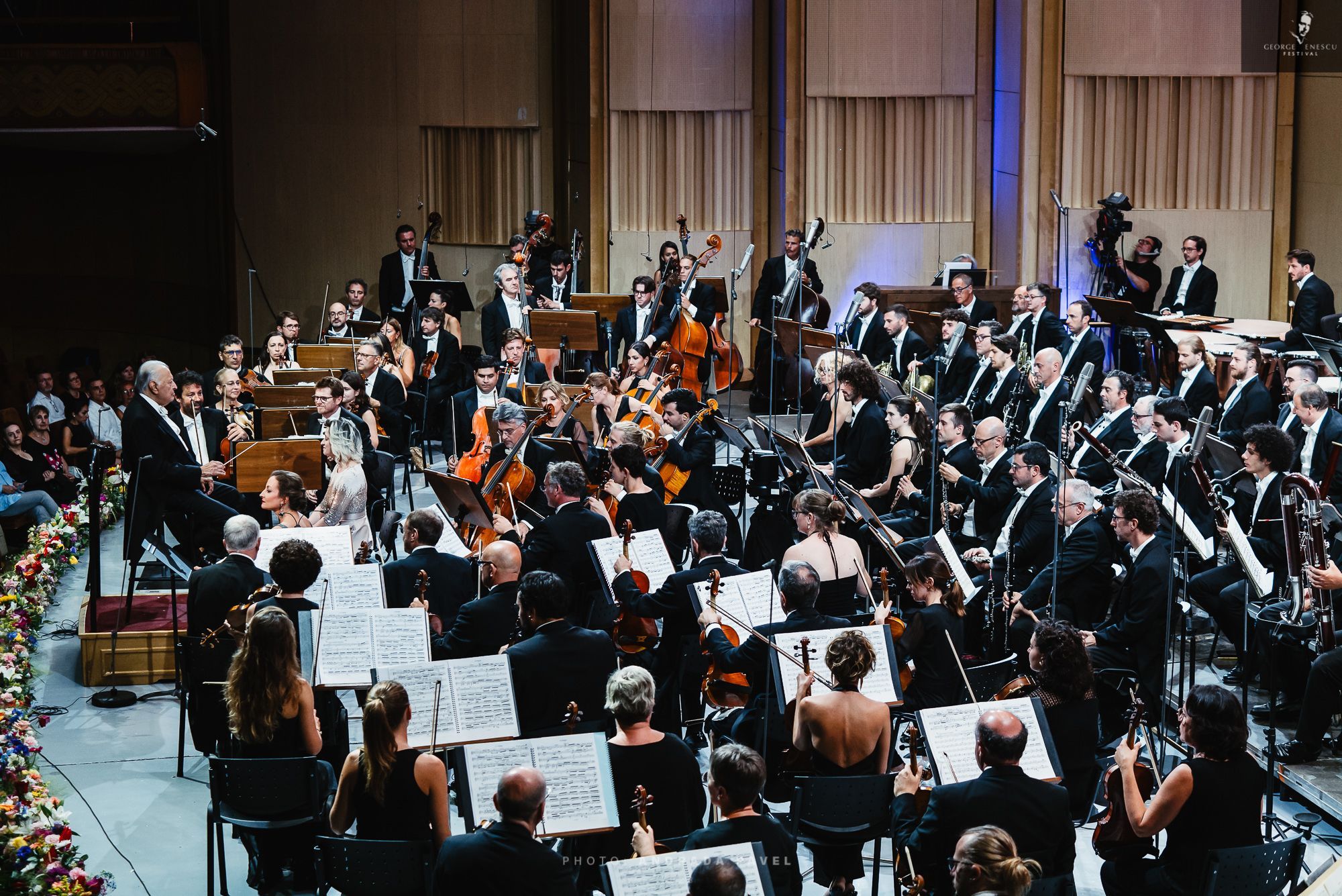 Zubin Mehta et l'Orchestra del Maggio Musicale Fiorentino à Bucarest © Andrada Pavel
