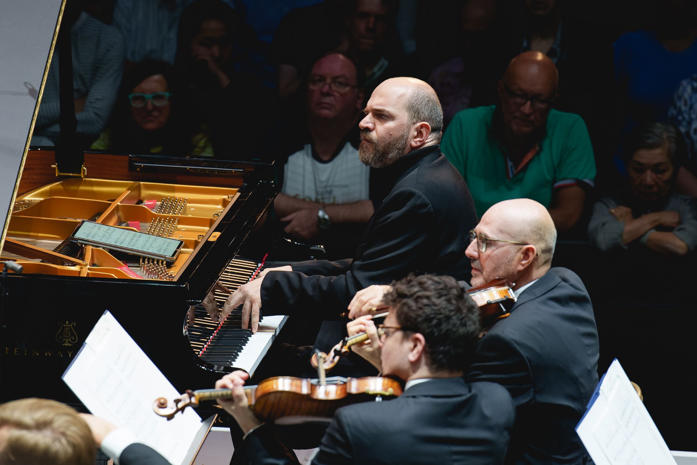 Kirill Gerstein and the Rundfunk-Sinfonieorchester Berlin &copy; BBC | Andy Paradise