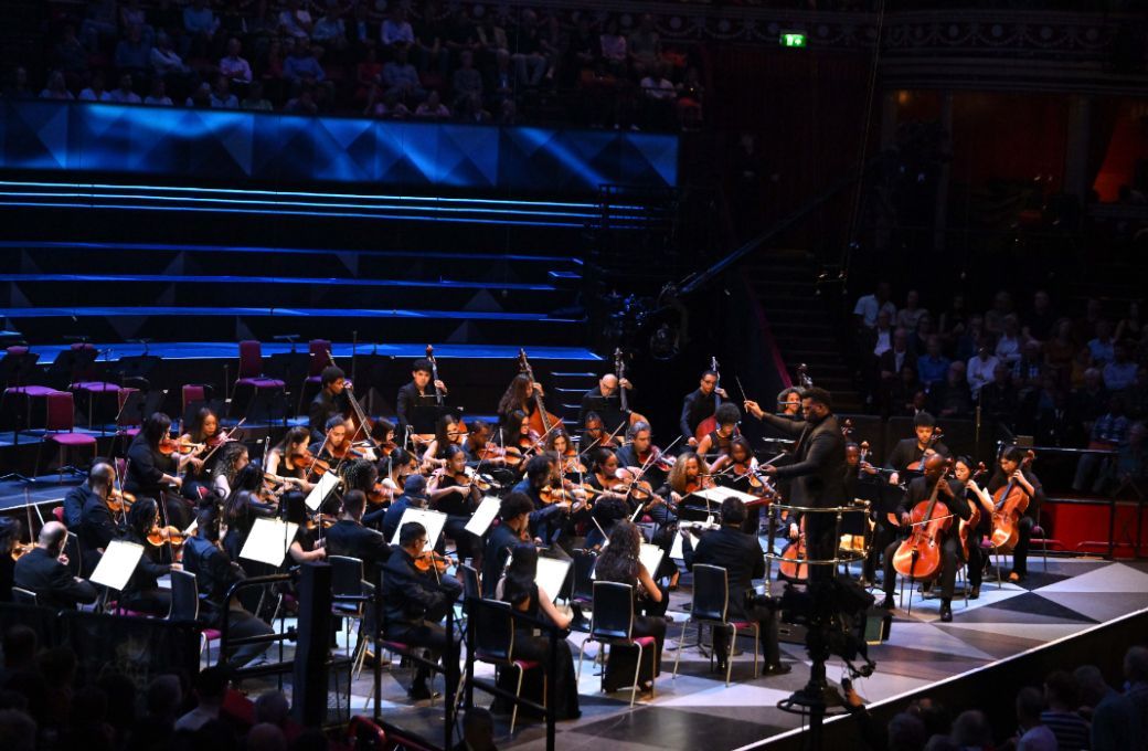 Anthony Parnther conducting Chineke! Orchestra &copy; BBC | Mark Allan