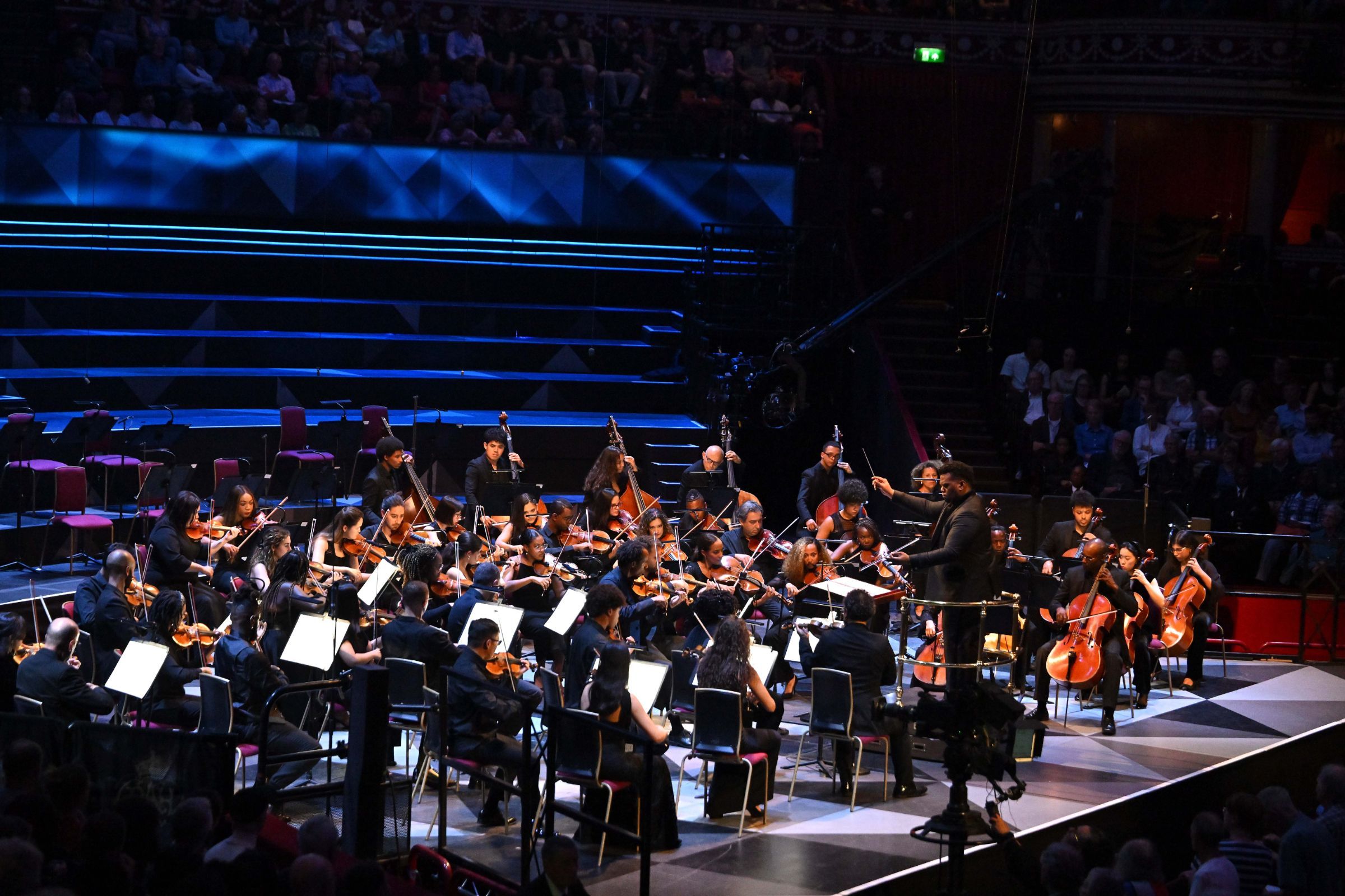 Anthony Parnther conducting Chineke! Orchestra &copy; BBC | Mark Allan
