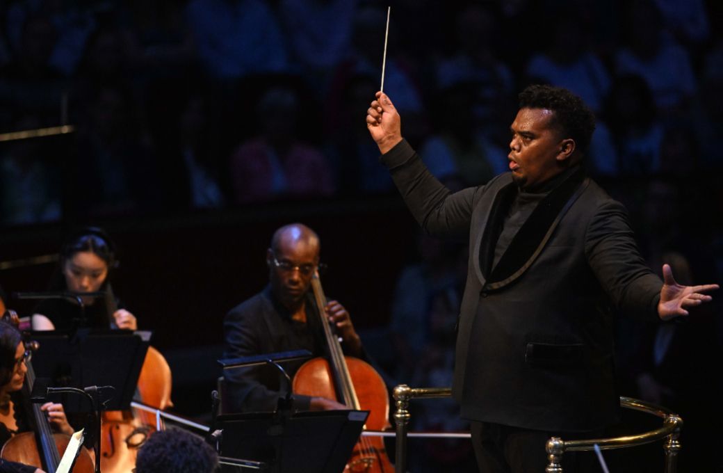 Anthony Parnther conducts Chineke! Orchestra &copy; BBC | Mark Allan