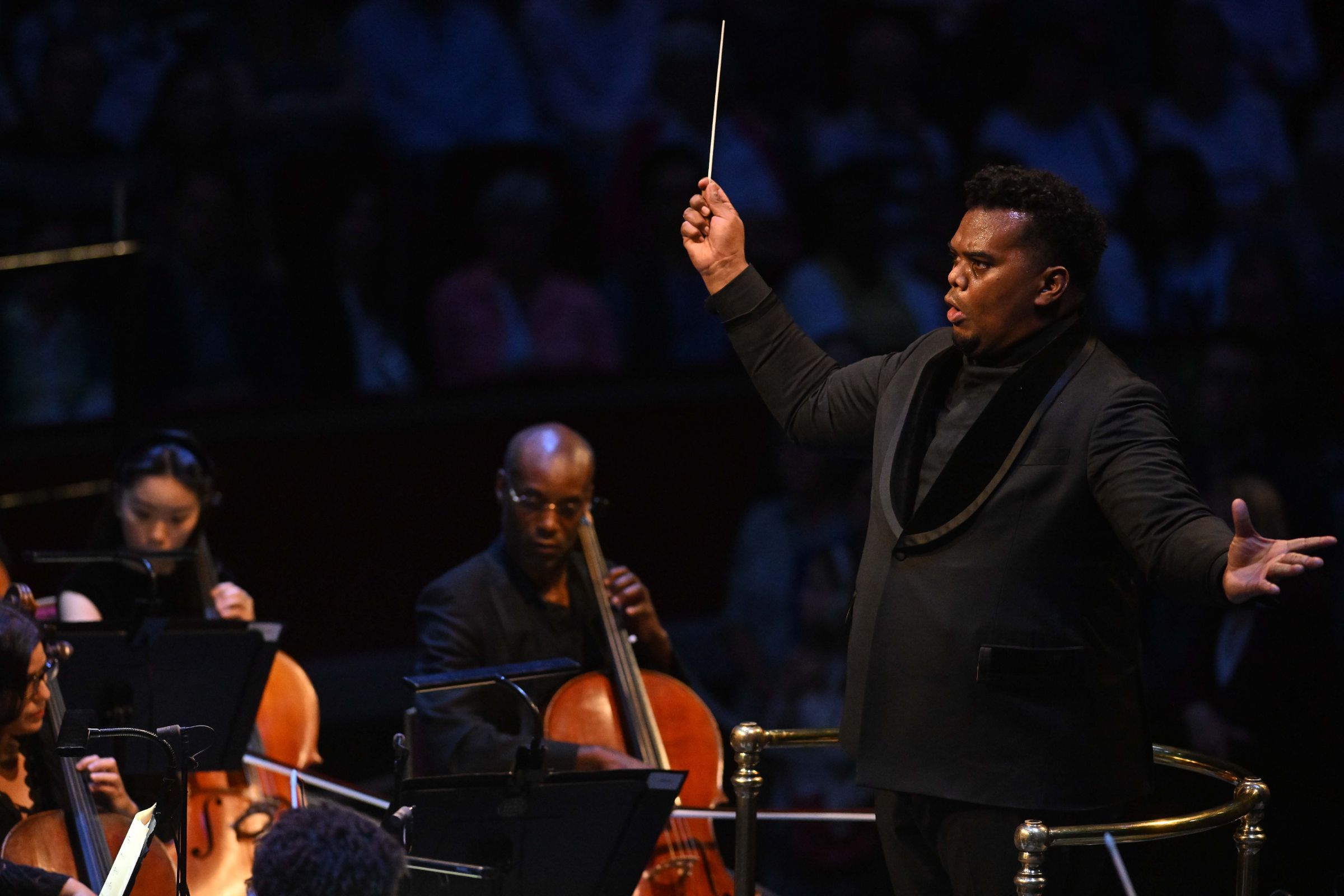 Anthony Parnther conducts Chineke! Orchestra &copy; BBC | Mark Allan