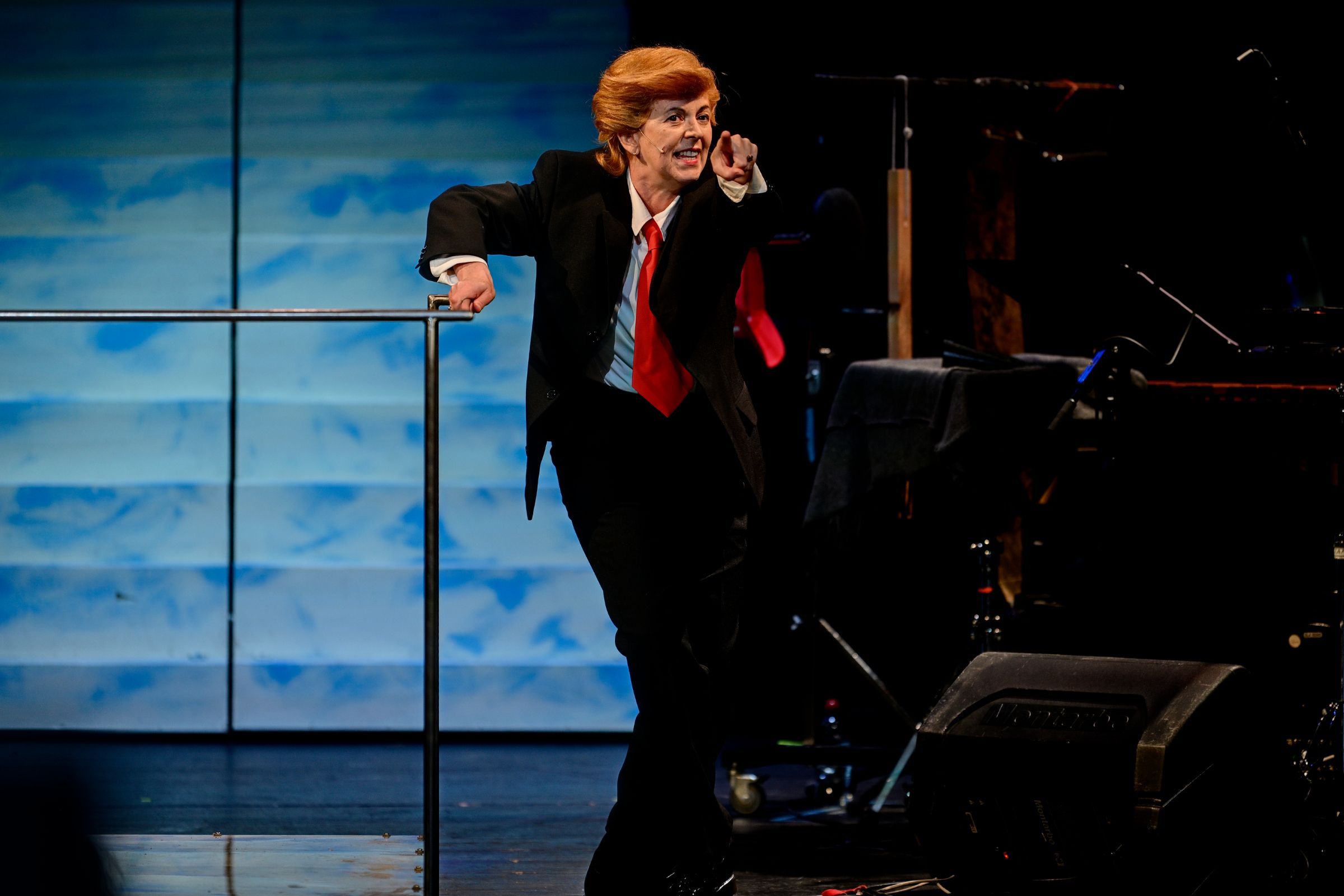 Donatienne Michel-Dansac (Donald Trump) &copy; Martin Popelář