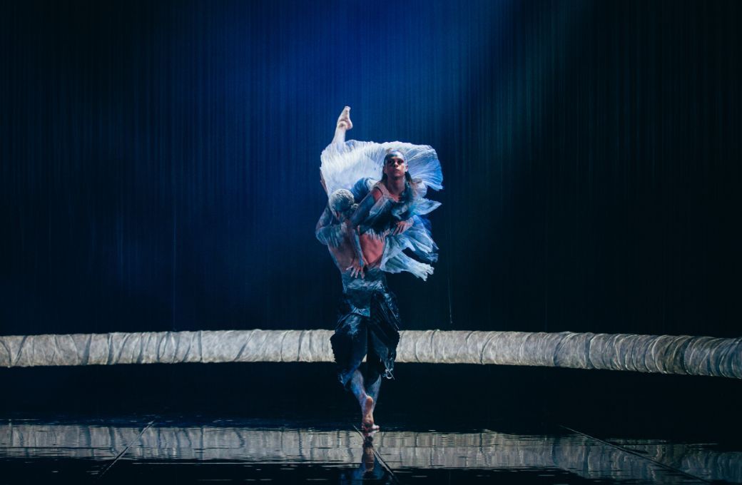 Lillian Banks and Kallum Goolagong in Frances Rings' <i>Yuldea</i> &copy; Kate Longley