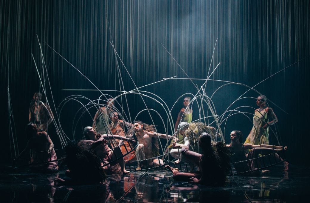 Bangarra Dance Theatre in Frances Rings' <i>Yuldea</i> &copy; Kate Longley