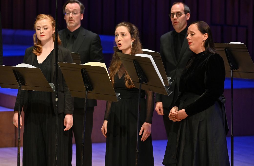Mezzo-soprano Jessica Gillingwater, on the right &copy; BBC | Mark Allan