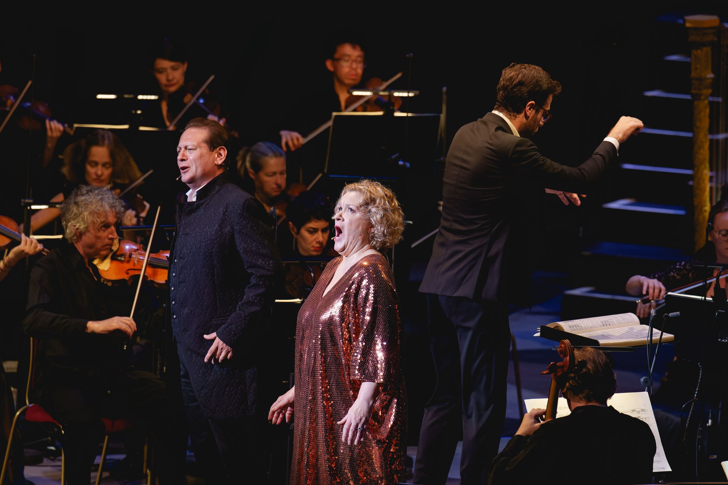 Lionel Lhote and Alice Coote &copy; BBC | Andy Paradise