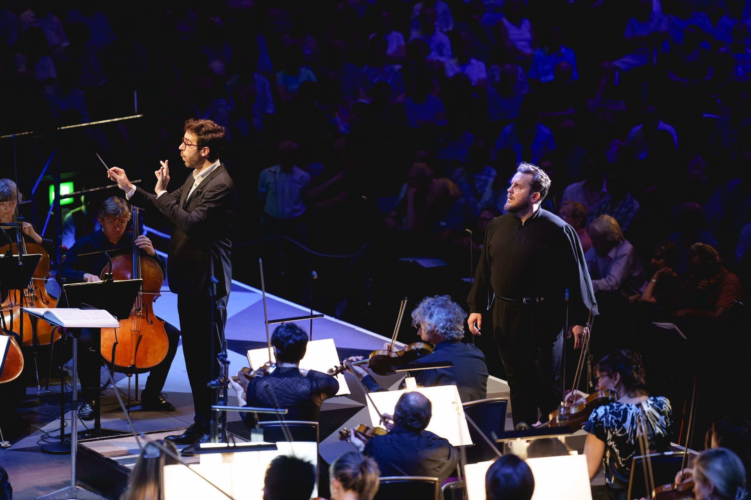 Dinis Sousa and Michael Spyres &copy; BBC | Andy Paradise