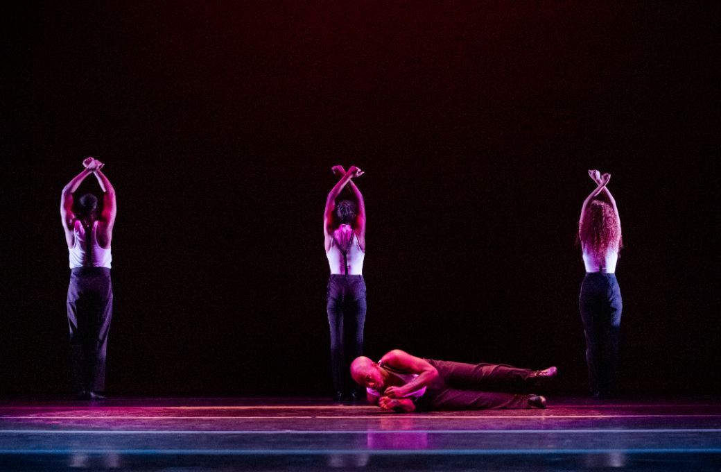 Alvin Ailey American Dance Theater in Robert Battle's <i>For Four</i> © Christopher Duggan