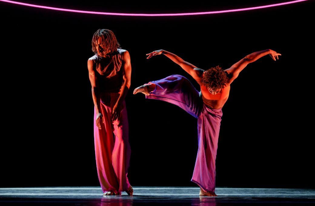 Chalvar Monteiro and Ashley Green in Kyle Abraham's <i>Are You in Your Feelings?</i> © Paul Kolnik