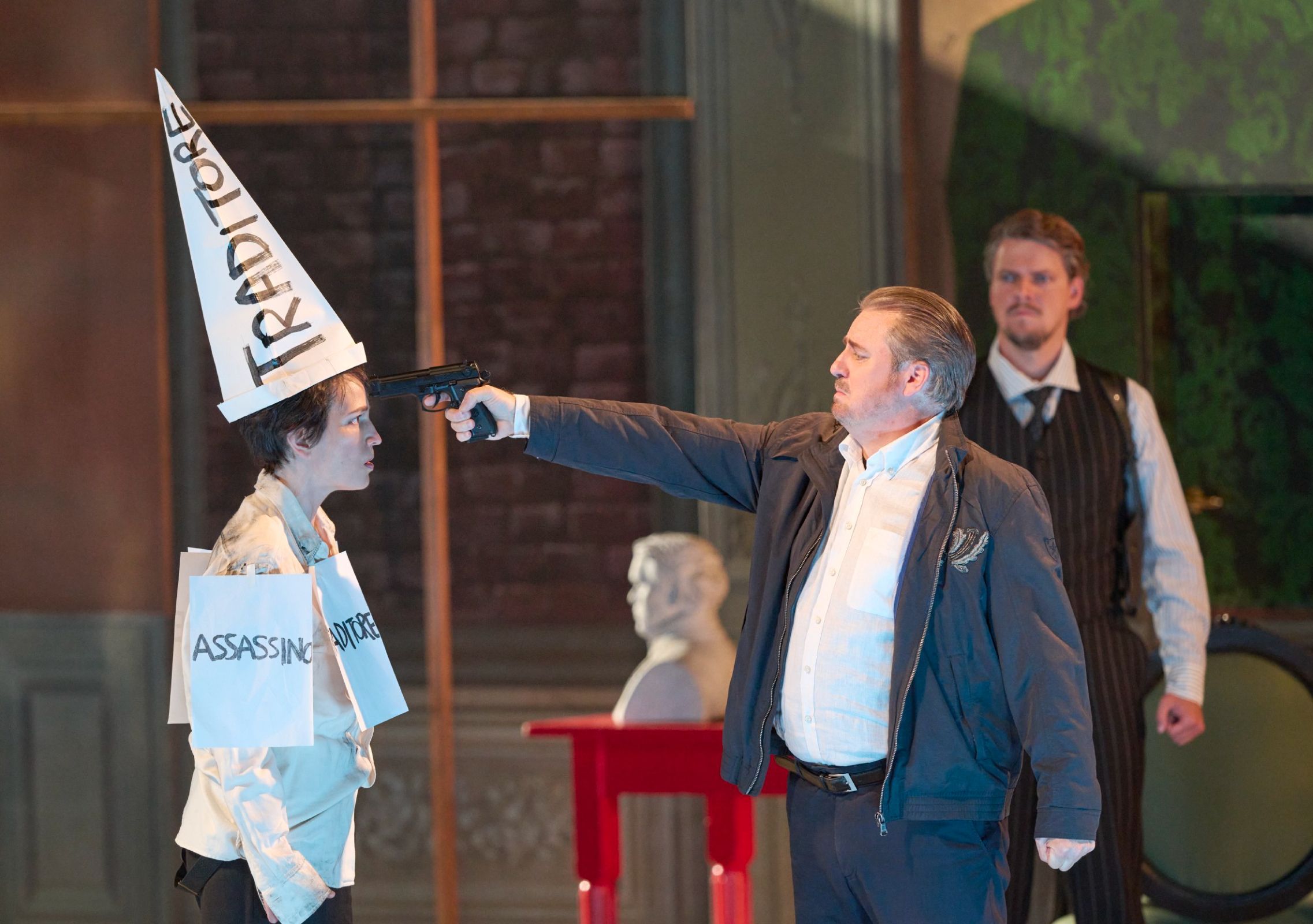 Kate Lindsey (Sesto) and Matthew Polenzani (Sesto) &copy; Wiener Staatsoper | Michael Pöhn