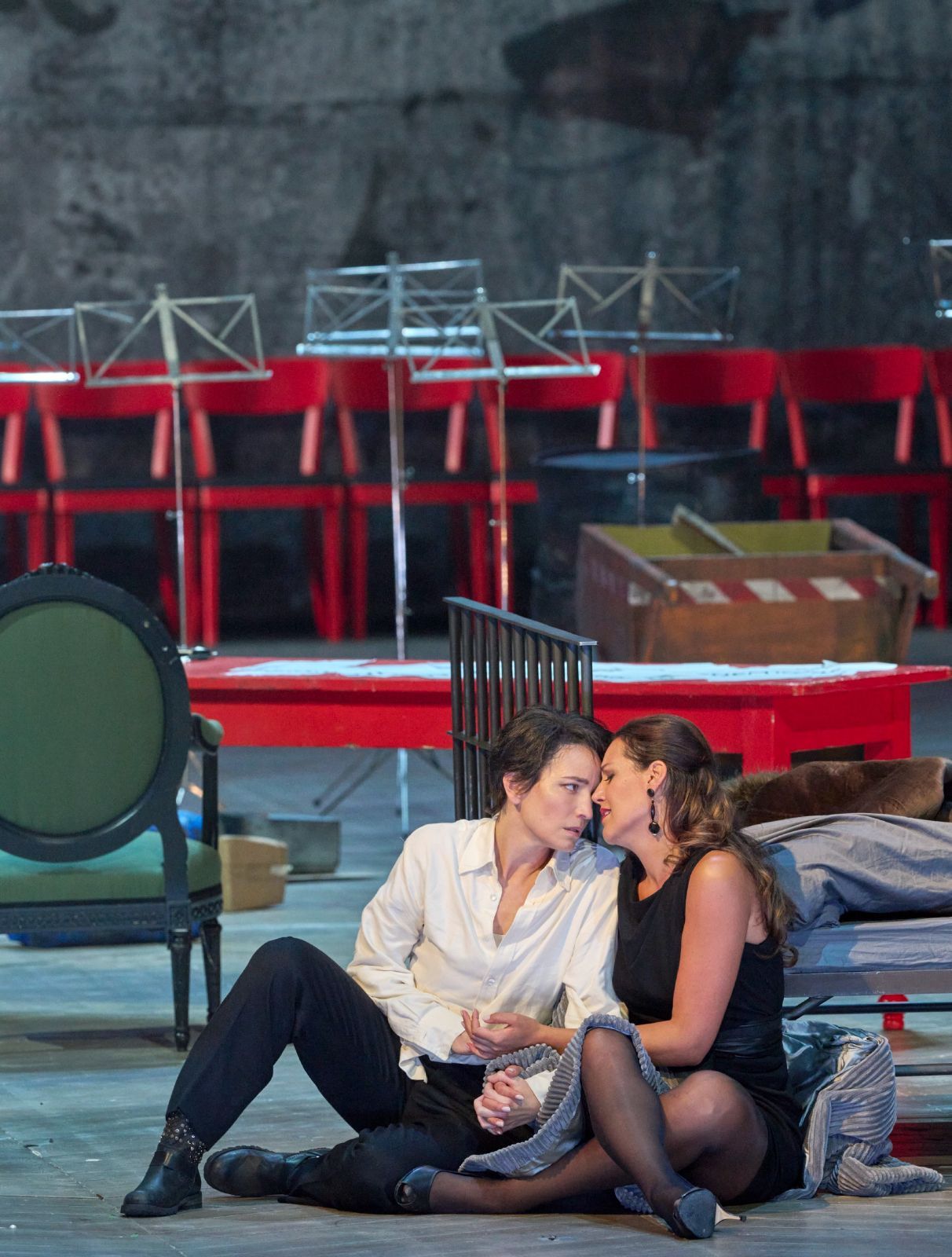 Kate Lindsey (Sesto) and Federica Lombardi (Vitellia) &copy; Wiener Staatsoper | Michael Pöhn