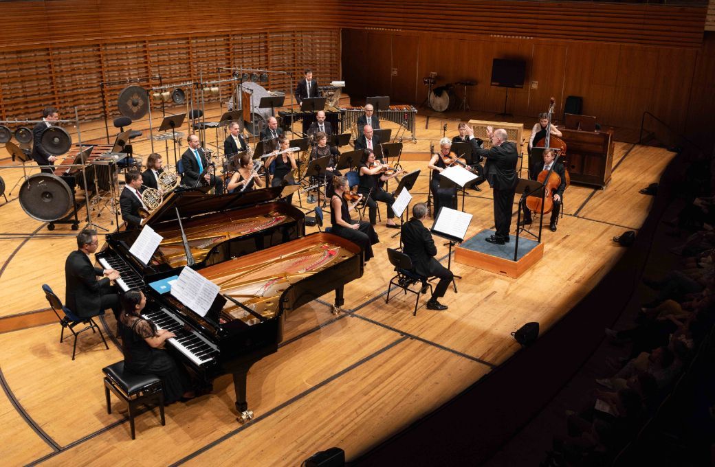 Fran&ccedil;ois-Xavier Roth conducts Les Si&egrave;cles &copy; Manuela Jans | Lucerne Festival